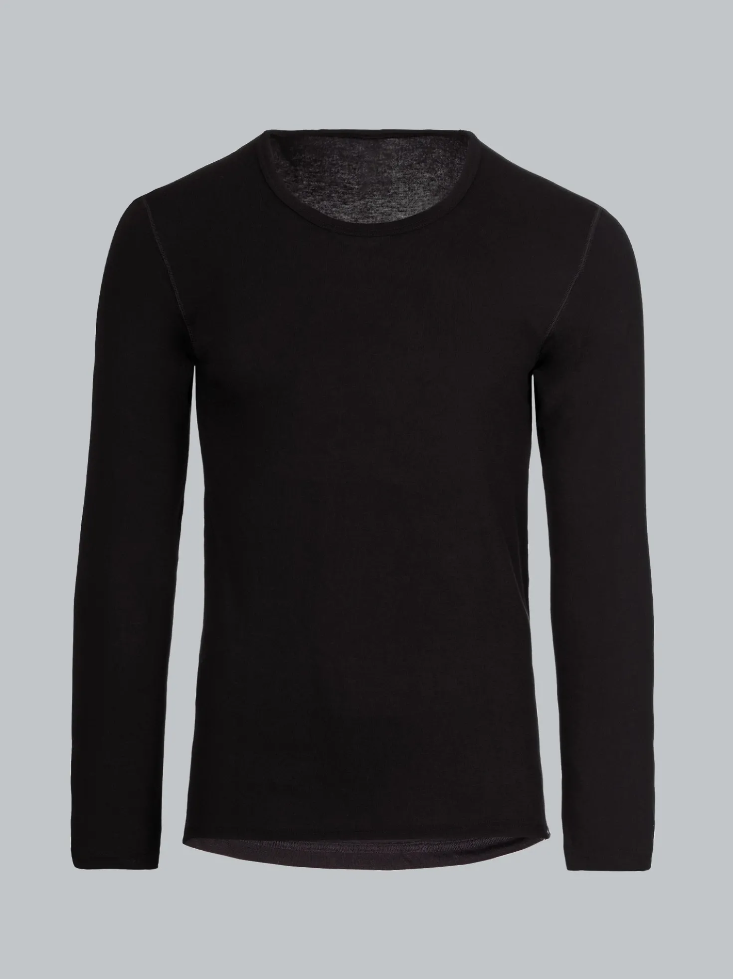Langarm Funktionsshirt Schwarz