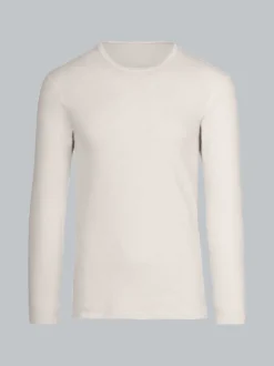 Langarm Funktionsshirt Weiss