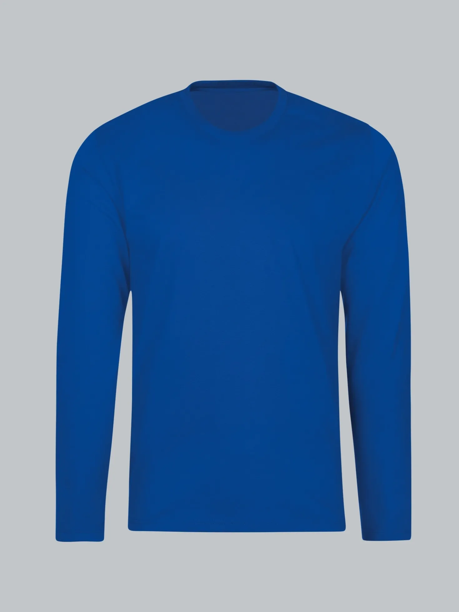 Langarmshirt aus 100% Baumwolle Royal