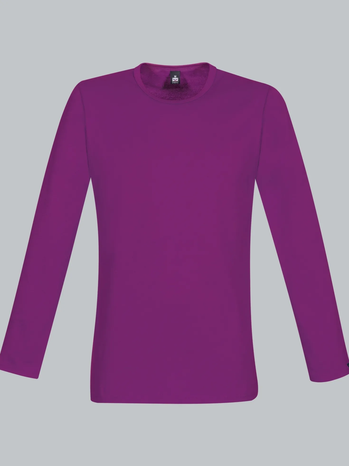 Langarmshirt Brombeer