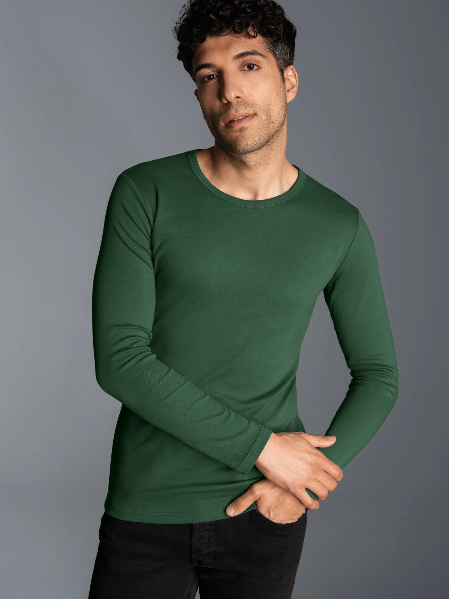 Langarmshirt Efeu