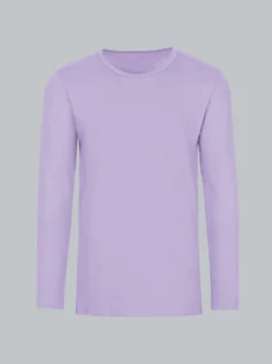 Langarmshirt Flieder