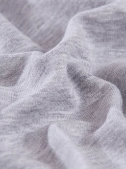 Langarmshirt Grau-melange