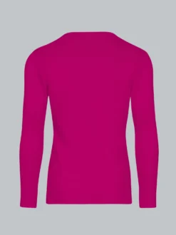 Langarmshirt Magenta