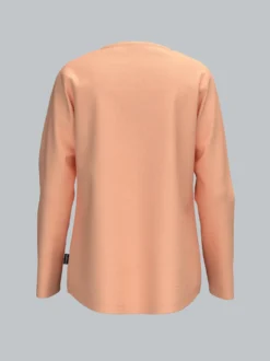 Langarmshirt mit glitzerndem Pferde-Print Puder