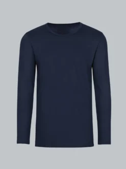 Langarmshirt Navy