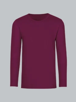 Langarmshirt Sangria
