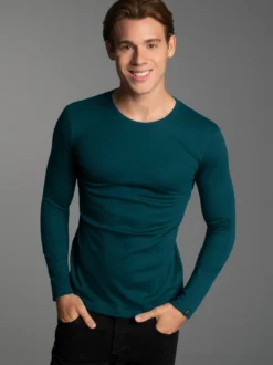Langarmshirt Saphir