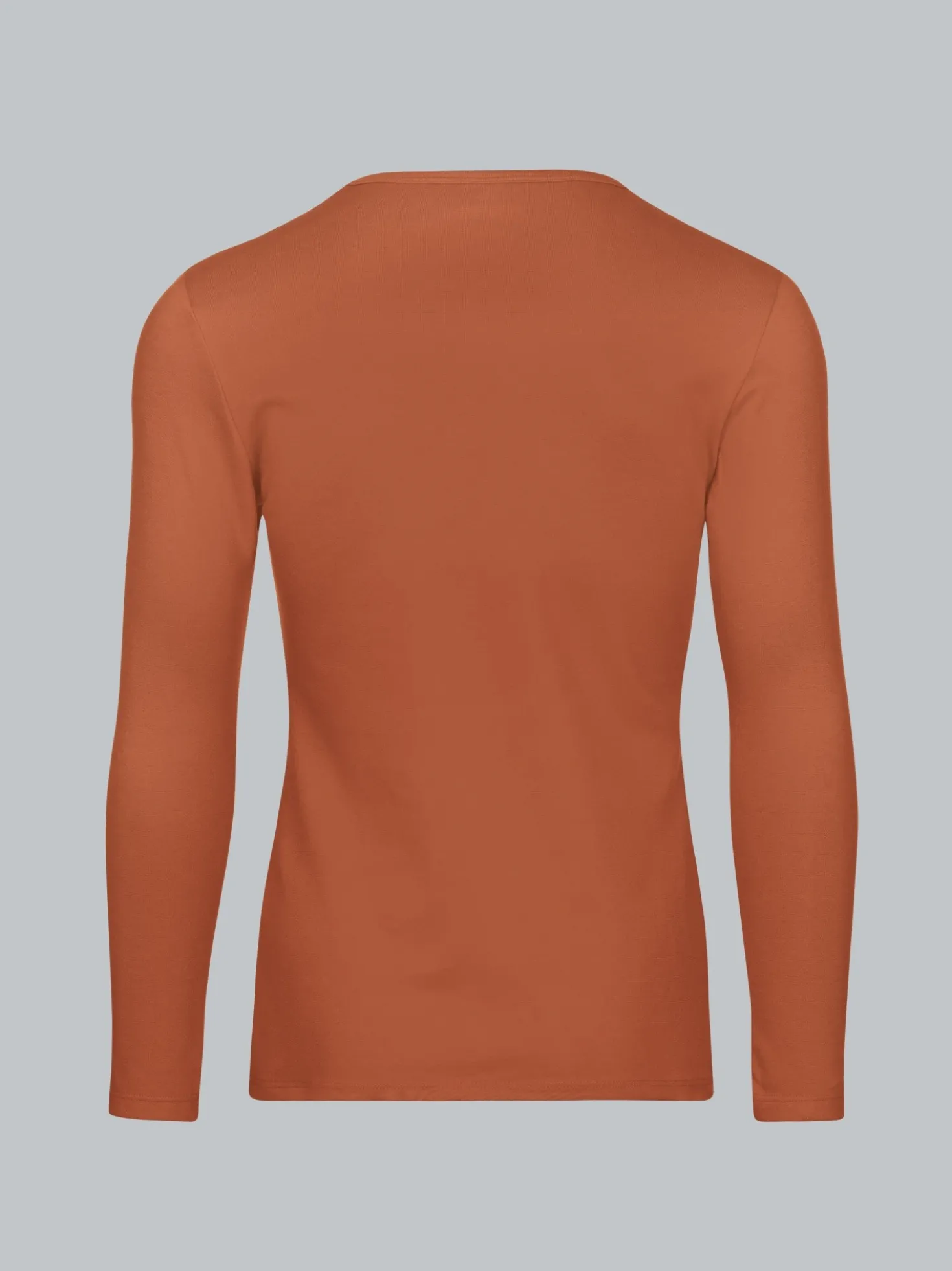 Langarmshirt Zimt