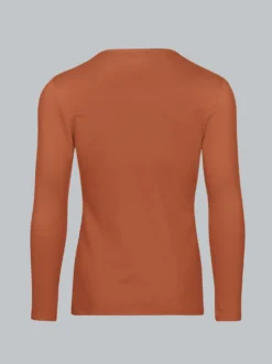 Langarmshirt Zimt