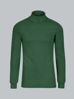 Langarm Ski- und Sport-Rollkragenpullover Efeu