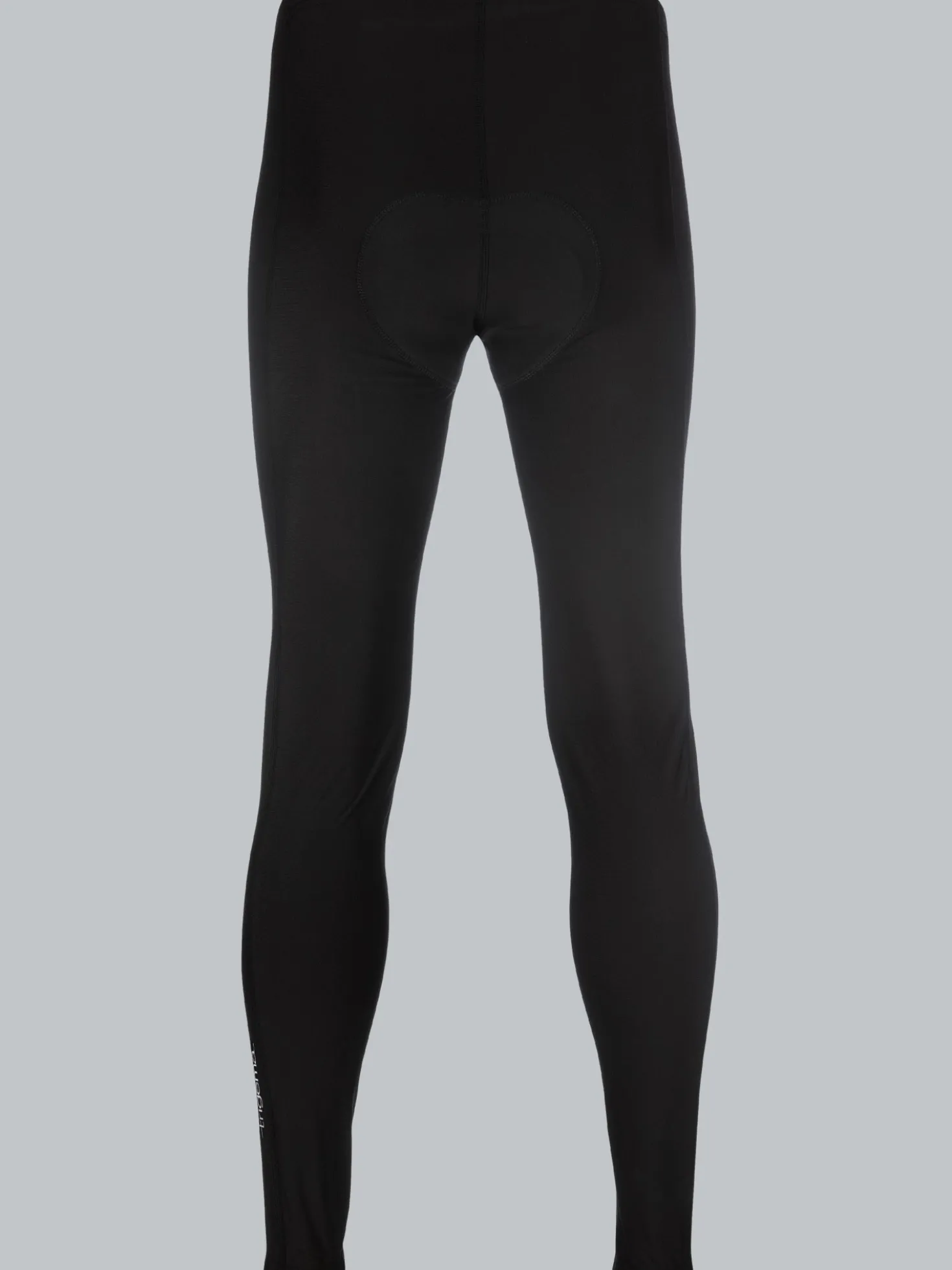 Lange Radler-Hose angeraut Schwarz