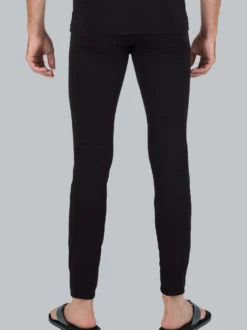 Lange Ski-/Sportunterhose Schwarz