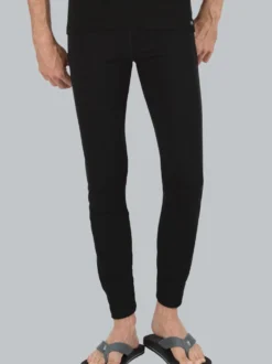 Lange Ski-/Sportunterhose Schwarz
