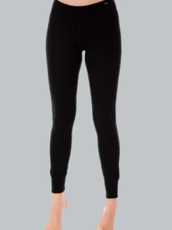 Lange Ski-/Sportunterhose Schwarz