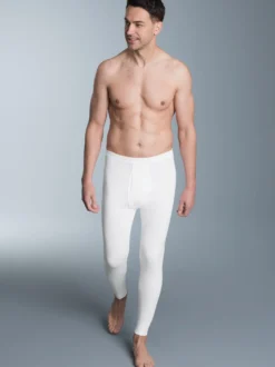 Lange Unterhose im Doppelpack Weiss