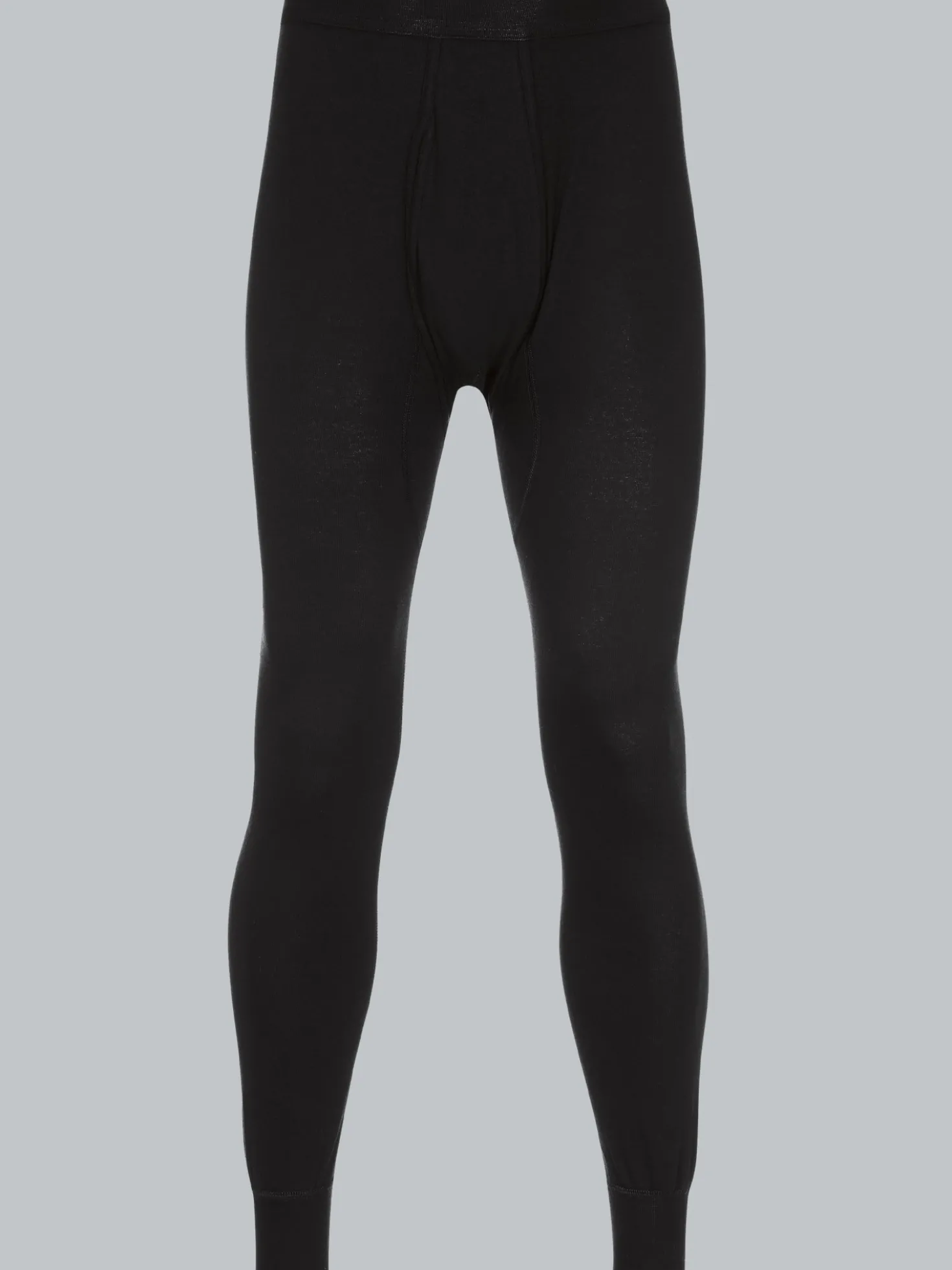 Lange Unterhose im Doppelpack Schwarz