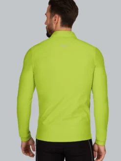 Langärmeliges Sportshirt mit Reißverschluss Lemon