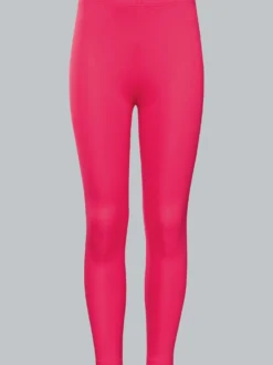 Leggings aus Baumwolle/Elastan Koralle