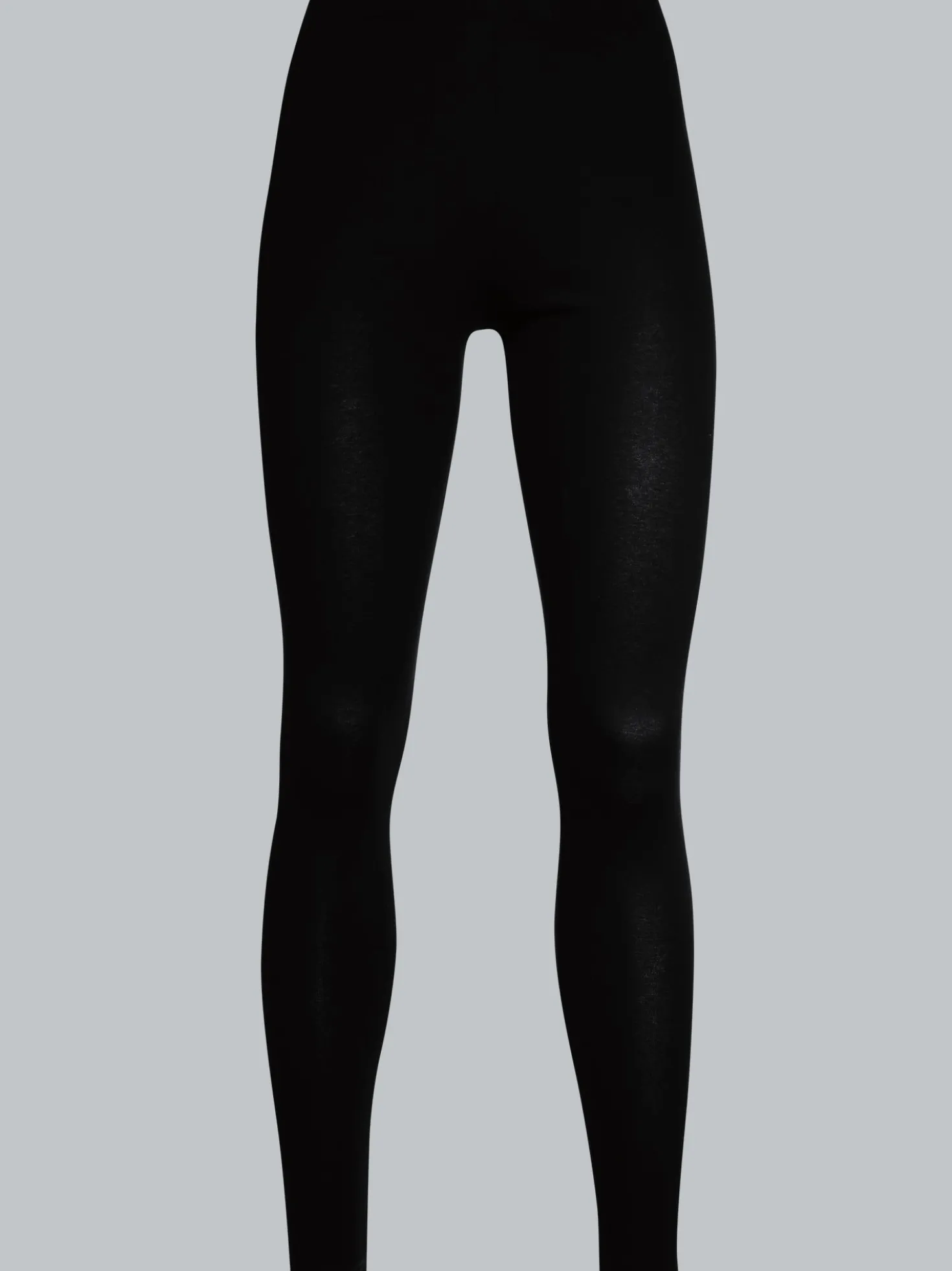 Leggings aus Baumwolle/Elastan Schwarz