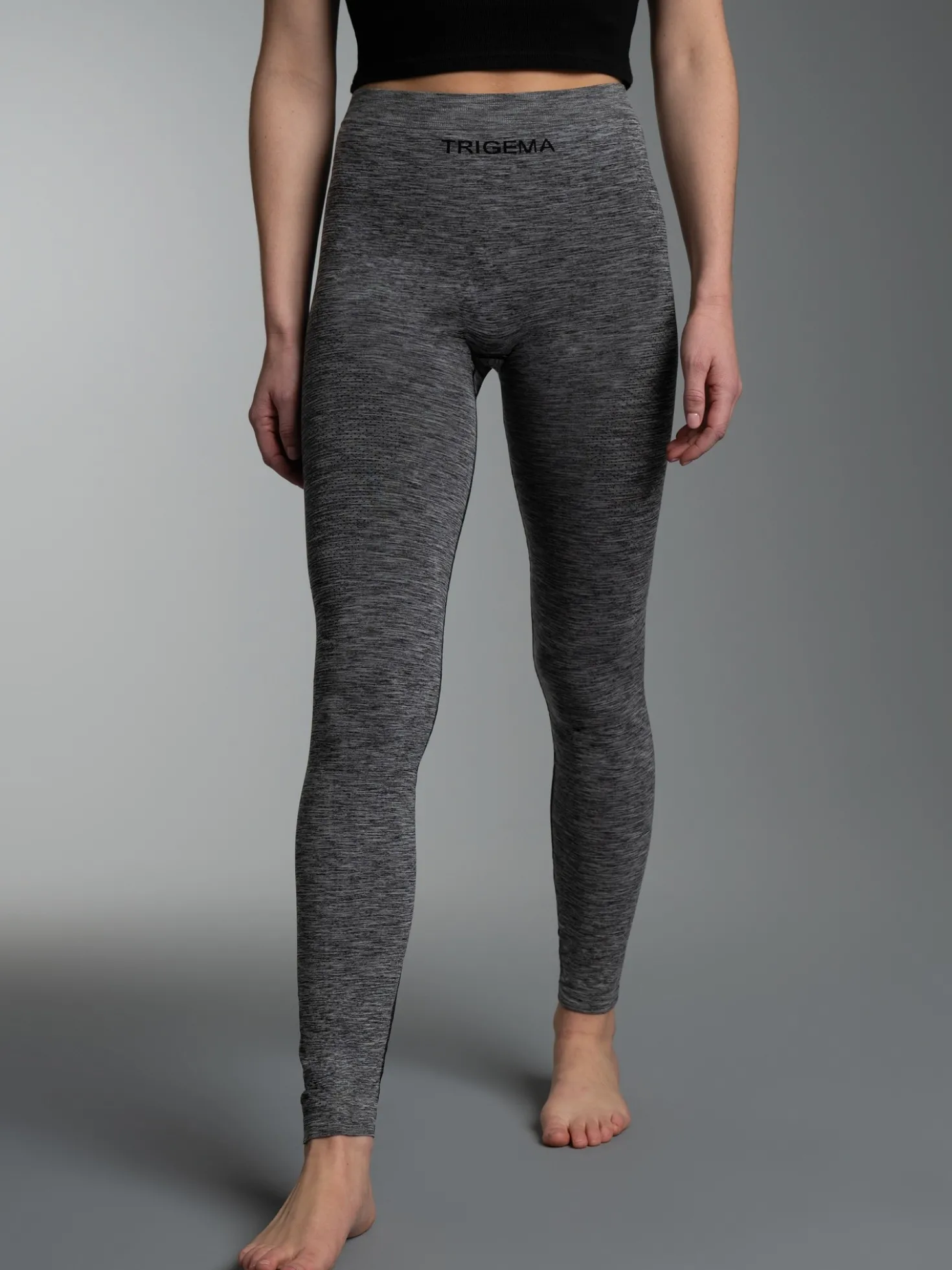 Leggings aus Polyamid/Polyester Schwarz/bunt