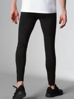 Leggings aus Polyester/Elastan Schwarz