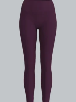 Leggings mit reflektierendem Schwinge Aubergine