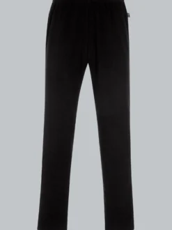 Leichte Fleece-Freizeithose Schwarz