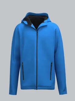 Leichte Regenjacke Electric-blue