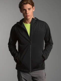 Leichte Regenjacke Schwarz