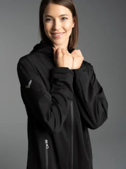 Leichte Regenjacke Schwarz
