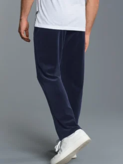 Nicki Hose mit praktischen Eingrifftaschen Navy