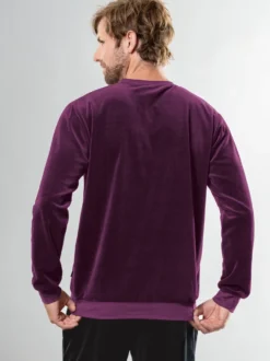 Nicky-Shirt Aubergine