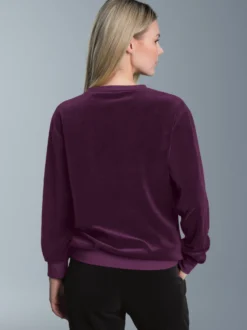 Nicky-Shirt Aubergine