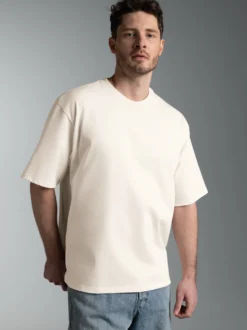 Oversized T-Shirt "Ahoy Captain" Natur