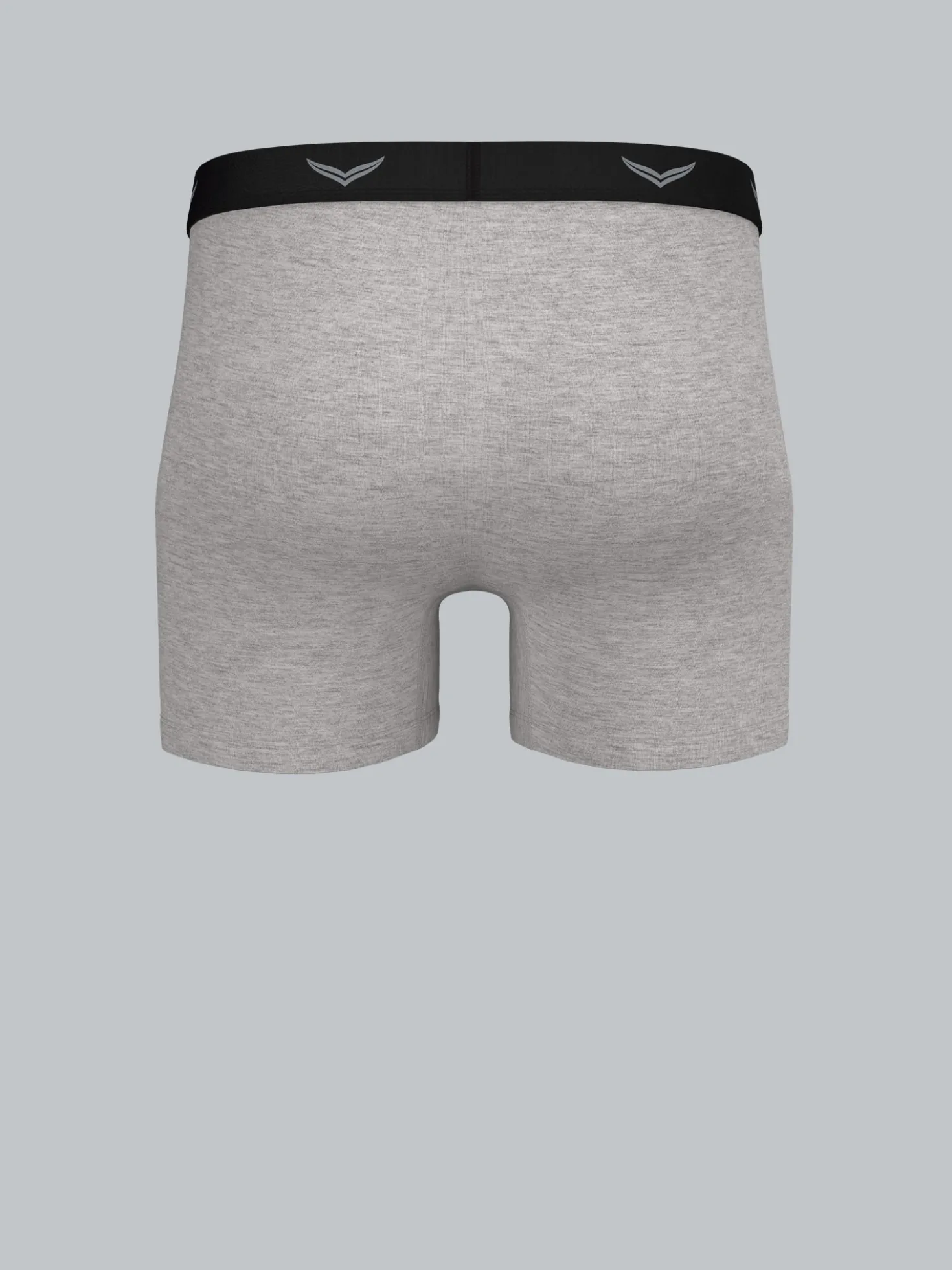 Pants aus Baumwolle/Elastan Grau-melange