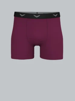 Pants aus Baumwolle/Elastan Sangria