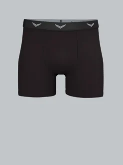 Pants aus Baumwolle/Elastan Schwarz