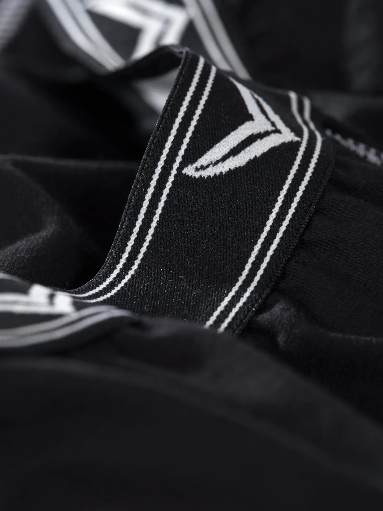 Pants aus Baumwolle/Elastan Schwarz