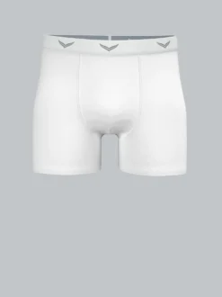 Pants aus Baumwolle/Elastan Weiss
