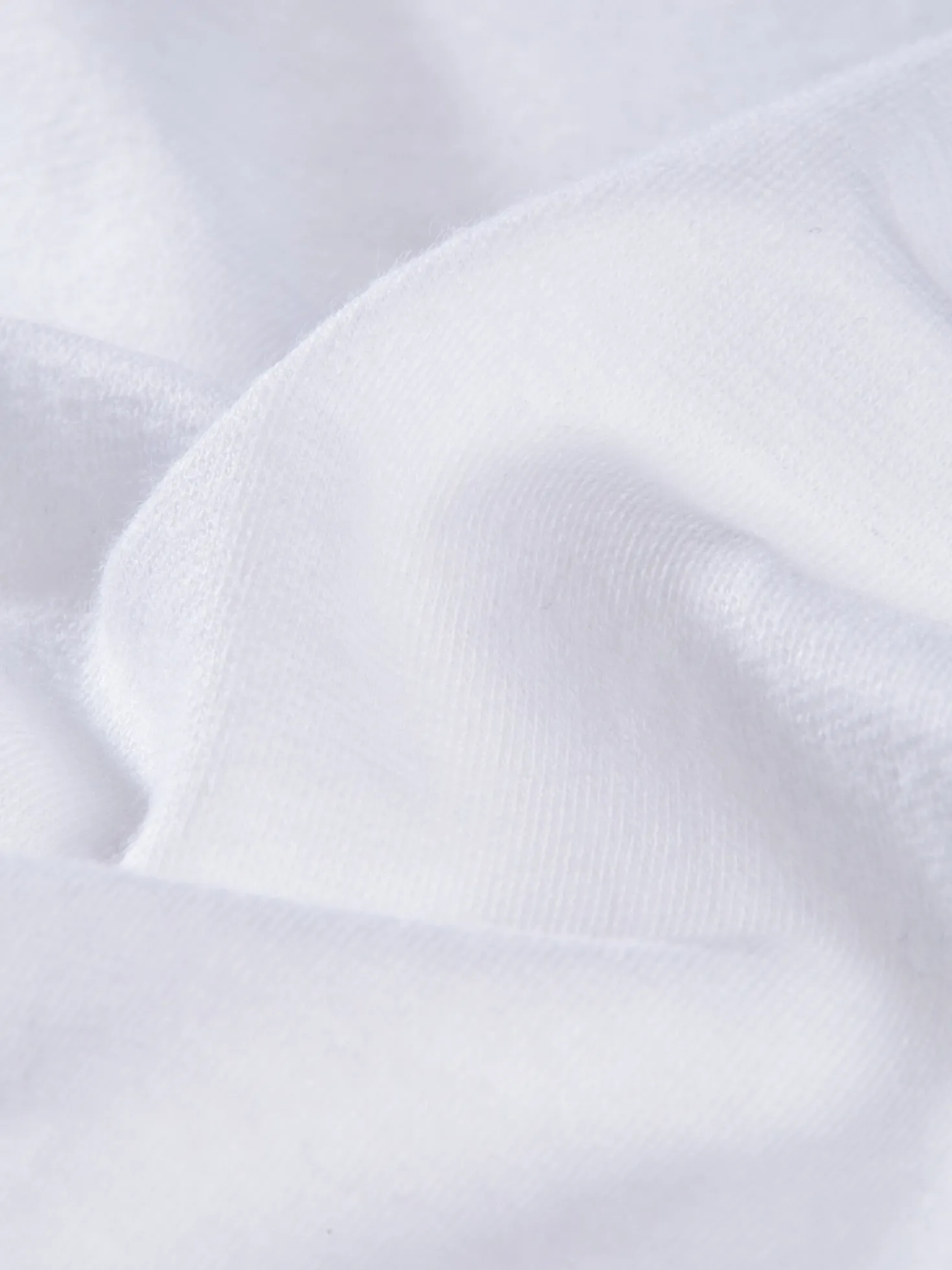 Pants aus Baumwolle/Elastan Weiss