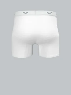 Pants aus Baumwolle/Elastan Weiss