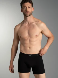 Pants mit praktischem Gummibund Schwarz