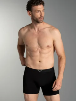 Pants mit praktischem Gummibund Schwarz