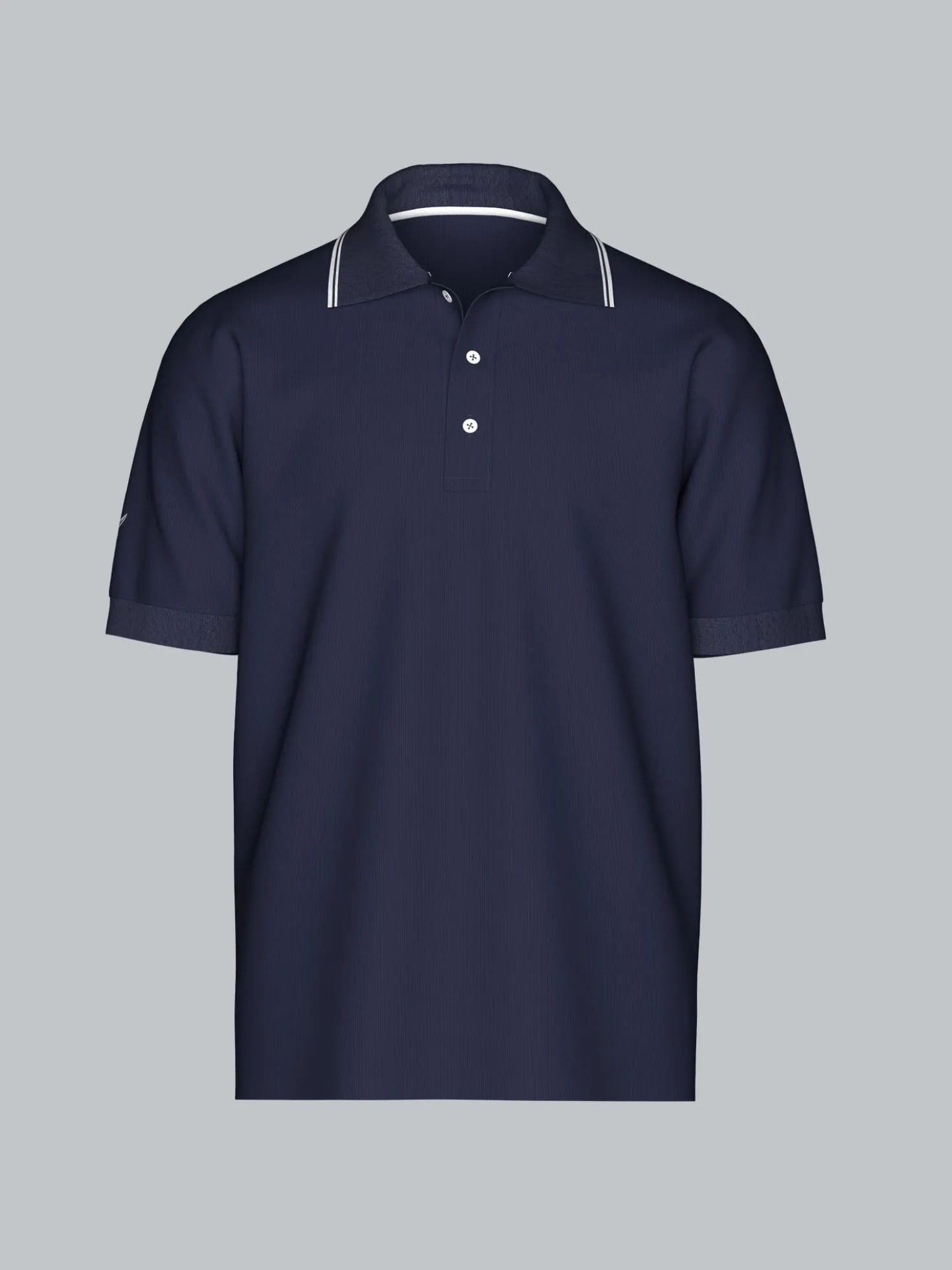 Poloshirt aus atmungsaktivem COOLMAX®-Material Navy