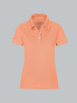 Poloshirt aus Baumwolle Apricot