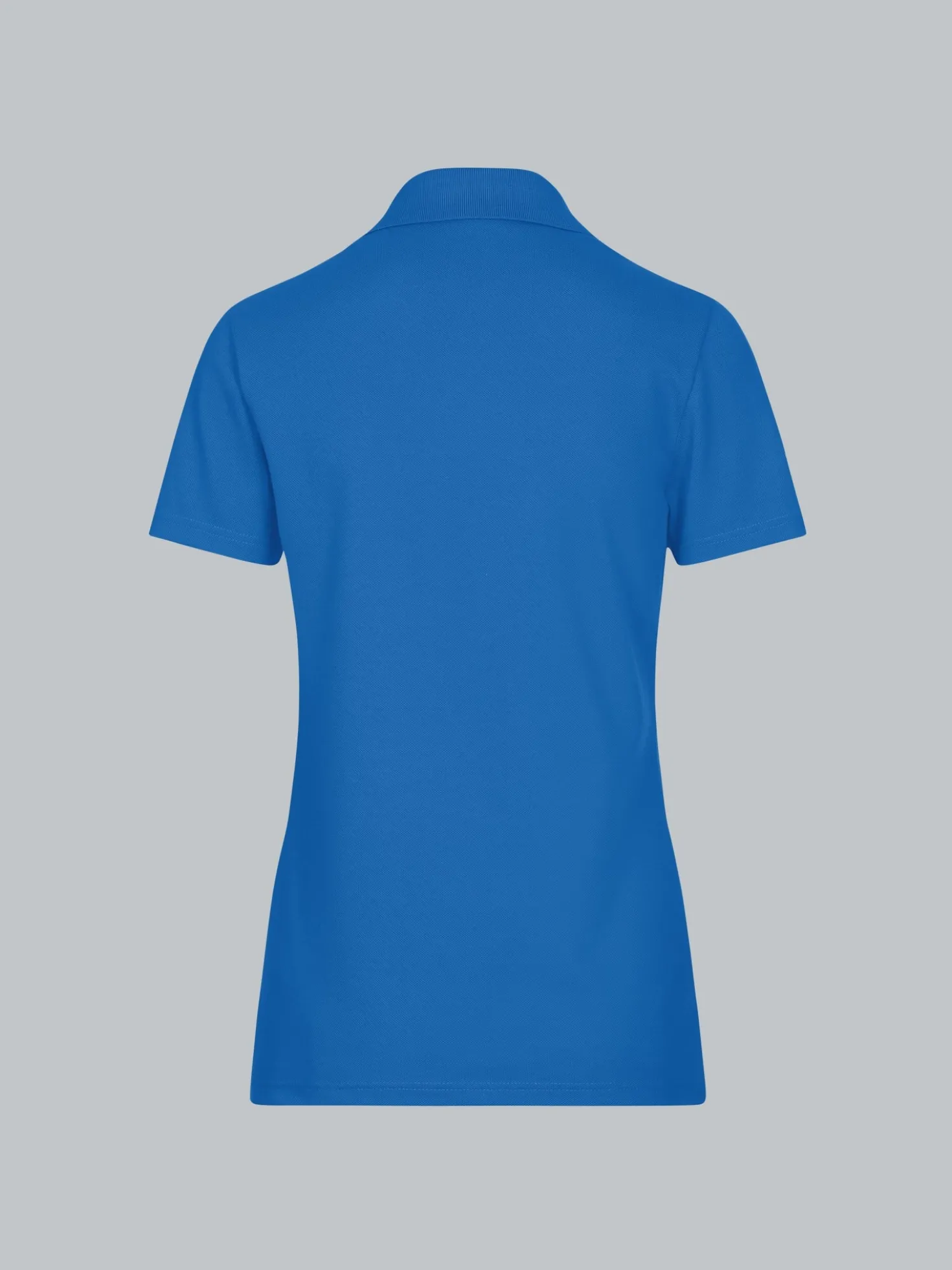 Poloshirt aus Baumwolle Electric-blue