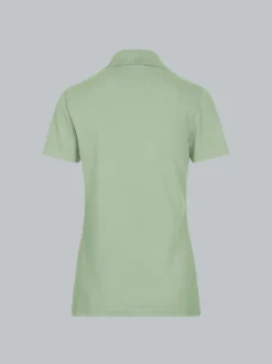 Poloshirt aus Baumwolle Green tea