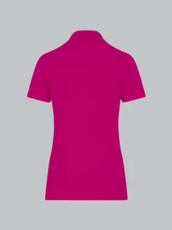 Poloshirt aus Baumwolle Magenta