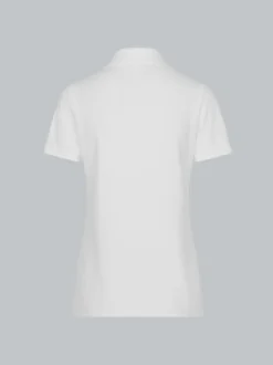 Poloshirt aus Baumwolle Weiss